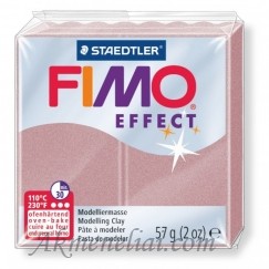 FIMO modelinas Pearls Rose Gold Effect 207, 57g pakuotė