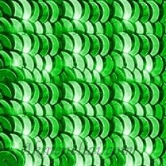 Langlois-Martin žvyneliai- Metalik Green meadow, plokšti 5mm