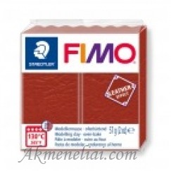 FIMO Leather effect/odos efektas Rust 749