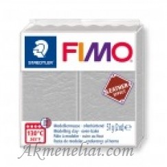 FIMO Leather effect/odos efektas Dove Grey 809