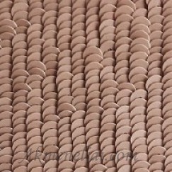 Langlois-Martin žvyneliai- 6065 Porcelaine Medium Browns, dubenėliai 4mm