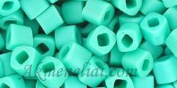 Toho biseris  4mm Cube TC-04-55F Opaque-Frosted Turquoise