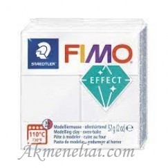 FIMO modelinas Effect Galaxy white 002, 57g.