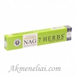 Golden Nag 7 Herbs smilkalai, 15g