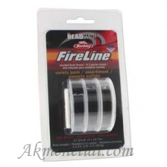 FireLine pintas valas, dūmo spalva, storis 0.012mm,0.015mm, 0.017mm, 3 ritės po  13.71m.