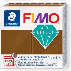 FIMO modelinas Metallic antigue bronze 71, metalizuota antikinė bronza, 57g pakuotė