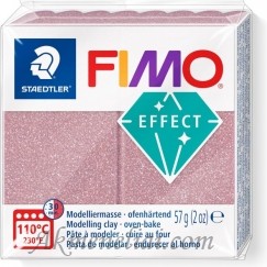 FIMO modelinas Metallic rose gold 212, metalizuotas rožinis auksinis , 57g pakuotė