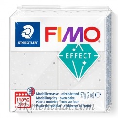 FIMO modelinas Stone white granit 003, balto granito, 57g pakuotė