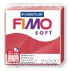 FIMO modelinas Cherry Red-26 Soft