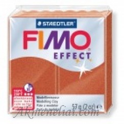 FIMO modelinas Metallic Copper Effect 27, varinis metalizuotas, 57g pakuotė