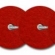 Langlois-Martin žvyneliai - Metallic Mat red-matinė metalic raudona, plokšti 5mm