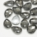 SPARK Kristalas lašo formos 13x18mm, Black Diamond Foiled