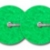 Langlois-Martin žvyneliai - 10051, Green Meadow, plokšti 3mm
