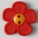 Saga Gėlė raudona, 20mm