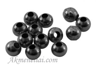 Burbuliukai juodos spalvos, 3mm,  pakuotė 5gr.