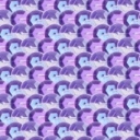 Langlois-Martin žvyneliai- 3026 Iridescent dark purple , plokšti 3mm