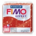 FIMO modelinas Glitter Red Effect 202, žėrinti raudona, 57g