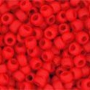 Toho biseris TR-11-45AF 11/0 Opaque Frosted Cherry