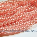 Preciosa stikliniai perliukai rožiniai 7mm
